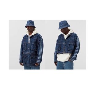 Adidas x Ivy Park Monogram Denim Jacket